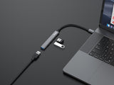 Hub Usb-C Equip Life Usb  1 Puerto Usb 3.0 3 Puertos Usb 2.0 Carcasa Aluminio