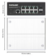 EAN 0766623508278 - Intellinet 508278 switch Gestionado L2+/L3 Gigabit Ethernet (10/100/1000) Energía sobre Ethernet (PoE) Ne imagen 6