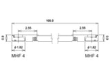 Delock Antennencable Mhf 4l Stecker Zu Mhf 4l Stecker 1.13 10cm