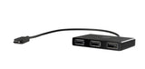 EAN 0190780850923 - HP USB-C to USB-A Hub USB 3.2 Gen 1 (3.1 Gen 1) Type-C Negro imagen 2