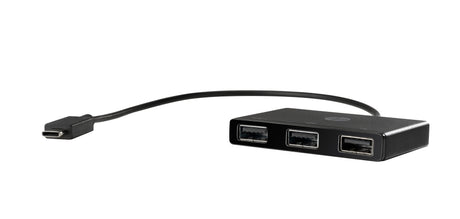 EAN 0190780850923 - HP USB-C to USB-A Hub USB 3.2 Gen 1 (3.1 Gen 1) Type-C Negro imagen 2