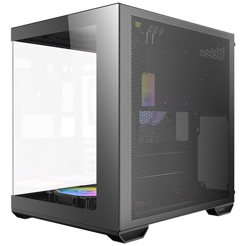 Caja Minitorre Microatx Cx60m A-Rgb Negro Antec Micro Atx/ Argb/ 1 X 3.5'', 3 X 2.5''/ 3x Ventiladores Intalados