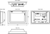 Siemens 6av21240jc010ax0 Simatic Tp900 Comfort Panel Windows Ce 6.0 9z Tft