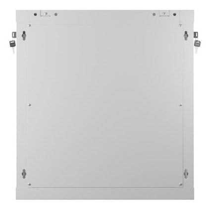 Lanberg Wall Mount Cabinet 19" 12u 600x450 Mesh Doora Grey Flat Pack