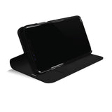 Funda Negra Black Rock Booklet Pure Bkfb0003 Para Apple Iphone Xs/X Funcion Soporte DiseãO Extrafino