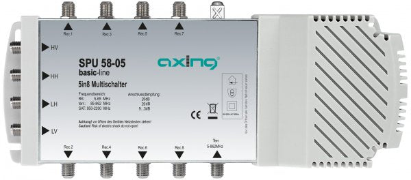 Axing Basic-Line Spu 58-05 - Multiswitch Satelliten-/Terrestre