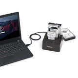 Startech.Com Base De Conexion Usb 3.1 (10gbps) Con Uas De 2 Bahias Para Disco Duro O Ssd Sata De 2,5 O 3,5 Pulgadas,2 Años