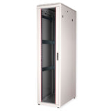 Roline 19-Zoll Netzwerkschrank Pro 47 He, 600x1000 Bxt Glastr Grau