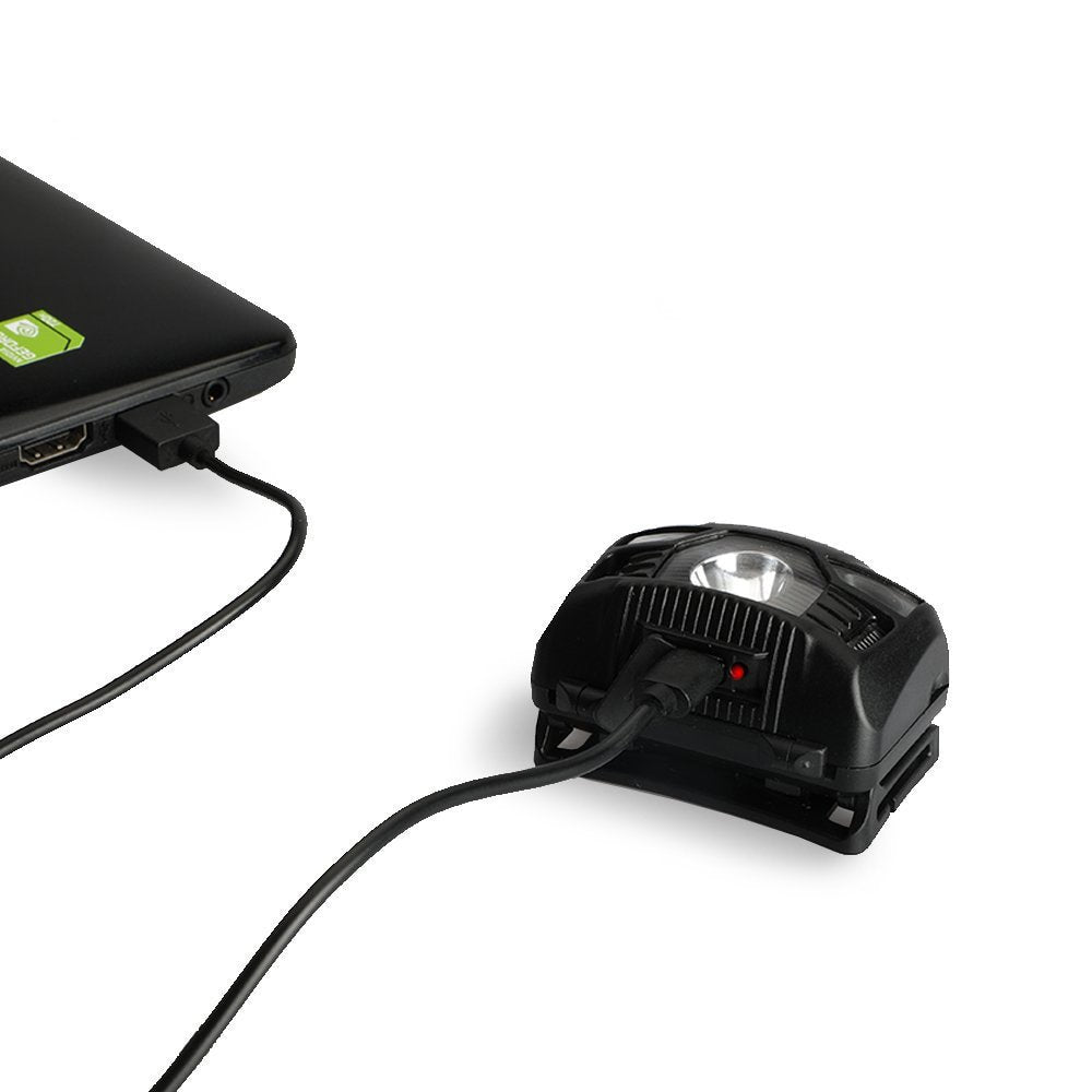 Linterna  Montis Akumulatorowa Latarka Naglowna Z Sensorem Mt001 Negro Con Diadema Led