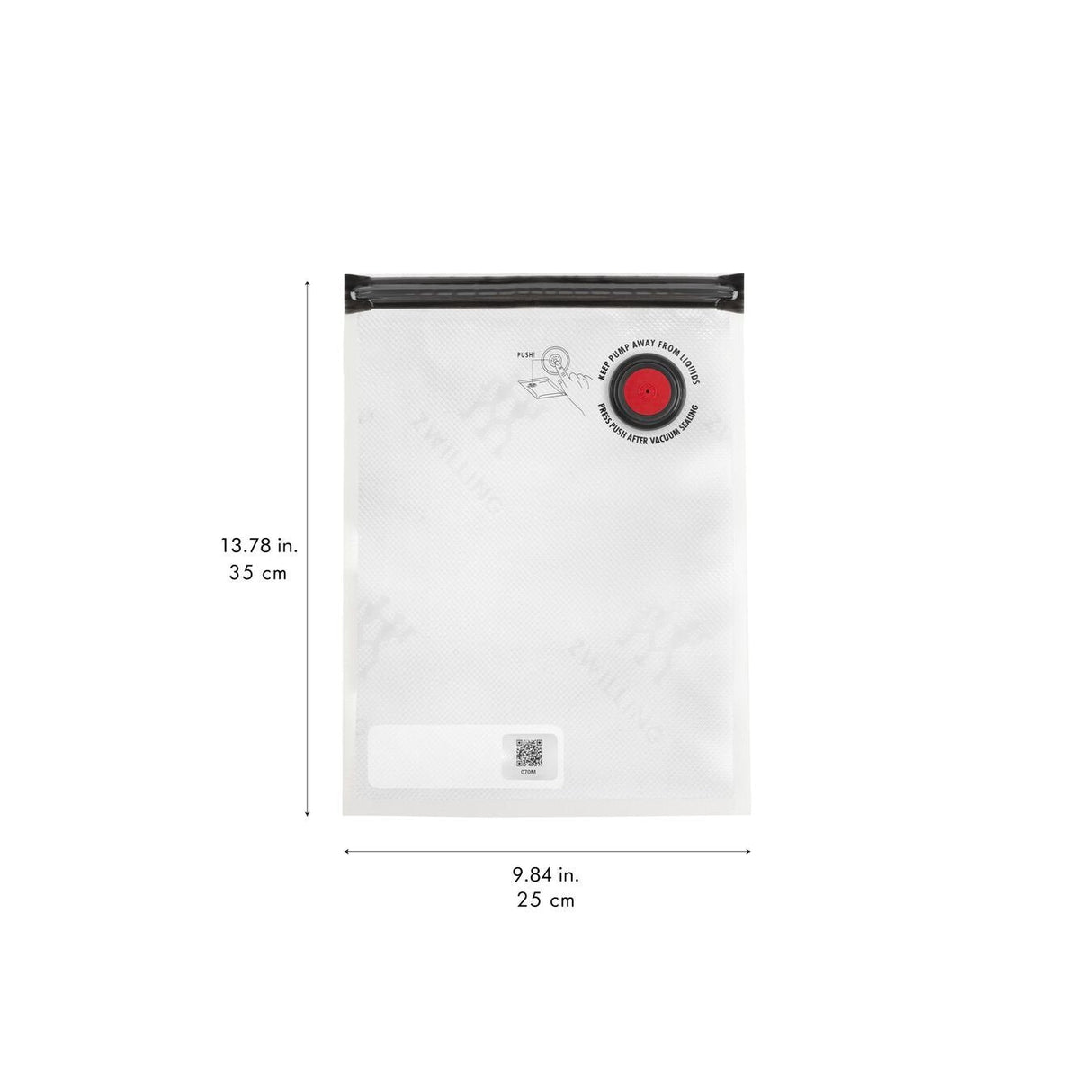 Zwilling Juego De Bolsas De Vacío Fresh & Save - 35 Cm 36800-220-0