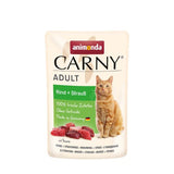 Comida Húmeda Para Gatos Animonda Carny Adult Beef And Ostrich  85g