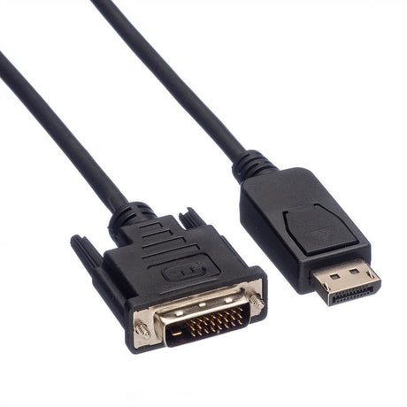 EAN 7611990129744 - VALUE 11.99.5616 adaptador de cable de vídeo 3 m DisplayPort DVI-D Negro imagen 2