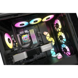 EAN 0840006683490 - Corsair iCUE H150i ELITE CAPELLIX XT Procesador Sistema de refrigeración líquida todo en uno 12 cm Negro  imagen 9