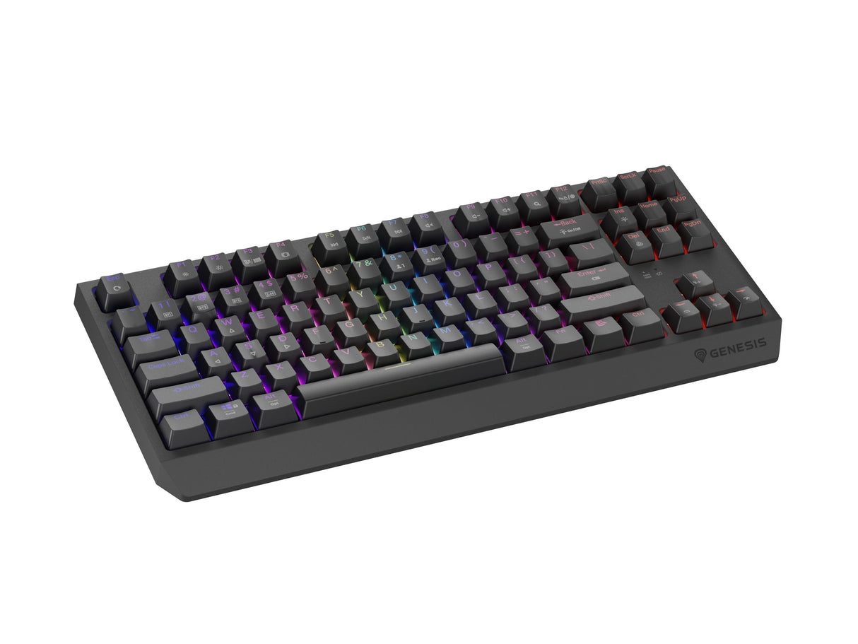 Genesis Thor 230 Tkl Wireless Czarna Rgb Outemu Red