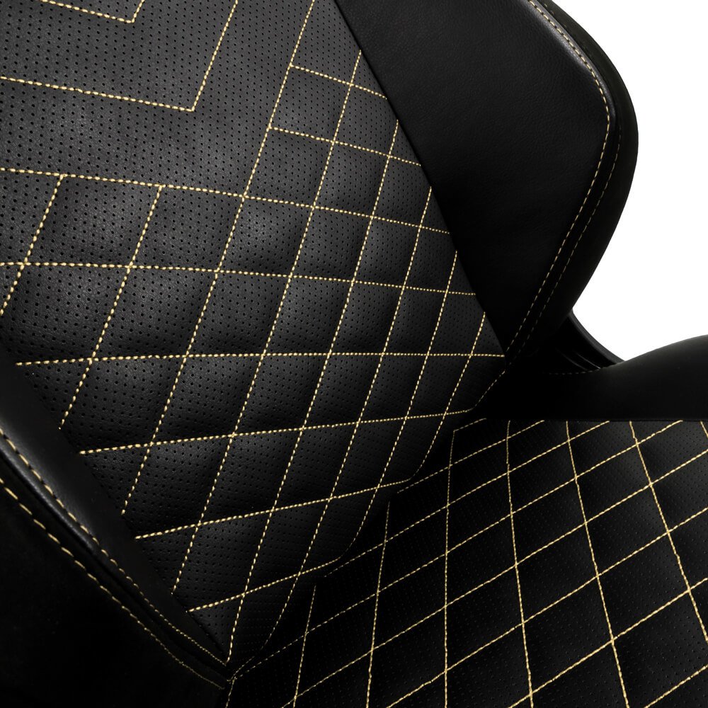 Noblechairs Hero Gaming Silla - Negro Dorado