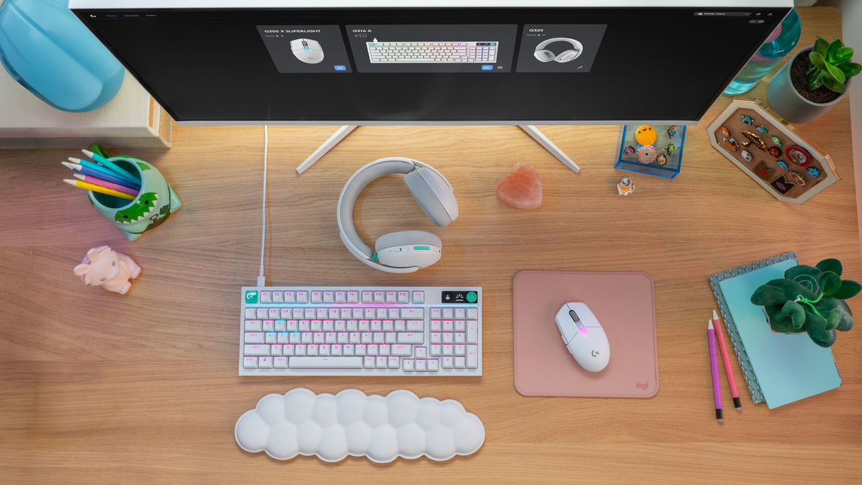 EAN 5099206134751 - Logitech G G305 X SUPERLIGHT ratón Juego Mano derecha RF Wireless + Bluetooth Óptico 44000 DPI imagen 10