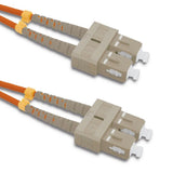 Qoltec 54012 Optic Cable De Red Sc Upc - Sc Upc Multimode 50 125 Om2 Duplex 3m