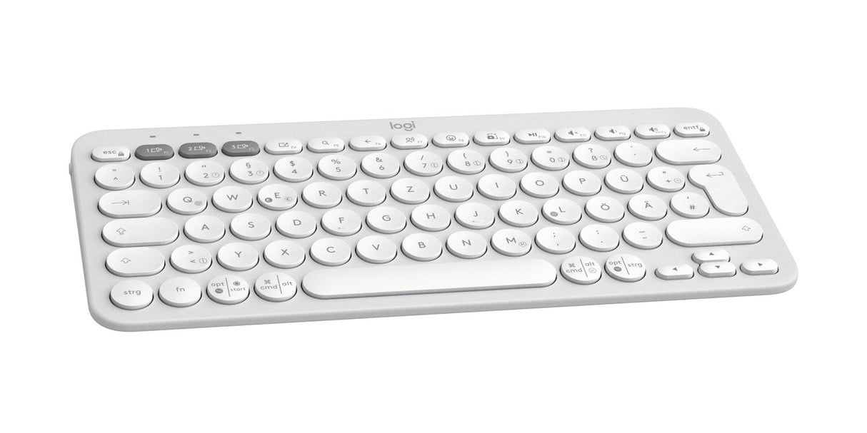 Pebble Keys 2 K380s Tonal White - Deu Btn/Acentral-419universal