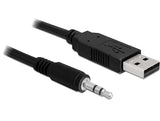 Delock 83114 Converter Usb 2.0 Male > Ttl 3.5 Mm Stereo Jack 1.8 M (3.3 V)