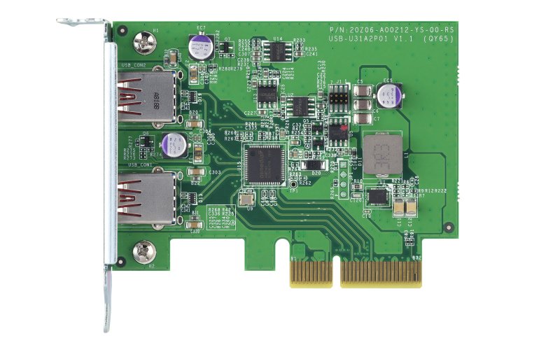 Qnap Qxp-10g2u3a Tarjeta Y Adaptador De Interfaz Interno Usb 3.2 Gen 2 [3.1 Gen 2]