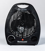 Calefactor  Ravanson Fh-105b  Eléctrico Interior Negro 2000 W Ventilador Eléctrico