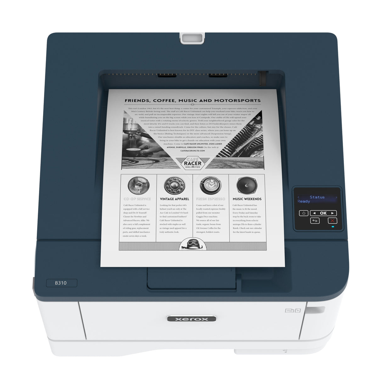 Xerox Impresora Láser B310 Monocromo A4 40 Ppm Duplex