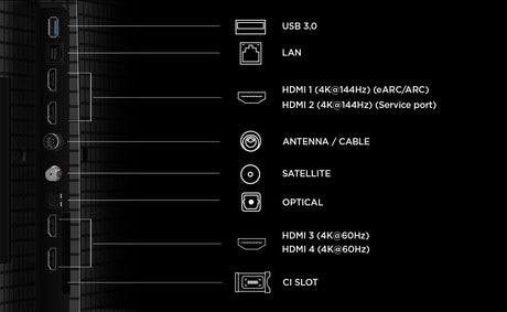 EAN 5901292530204 - TCL P8L 55P8L Televisor 139,7 cm (55") 4K Ultra HD Smart TV Wifi Negro 450 cd / m² imagen 5