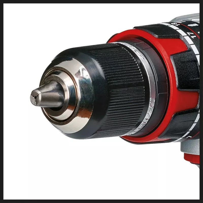 Taladro Percutor Inalámbrico Einhell Tp-Cd 18 80 Li-I Bl - Solo, 18 Voltios Rojo Negro, Sin Batería Ni Cargador 4514305