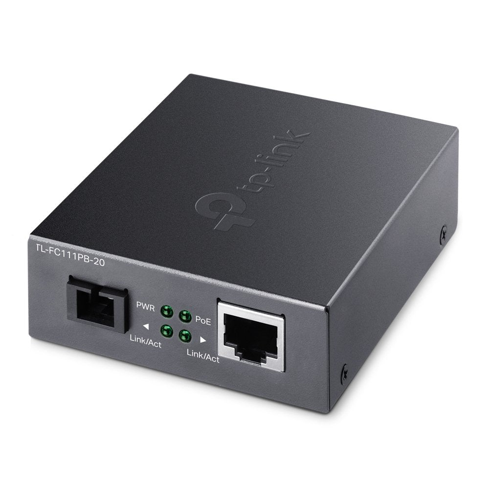 EAN 4897098683057 - TP-Link TL-FC111PB-20 convertidor de medio 100 Mbit/s Negro imagen 1