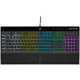 Teclado Corsair Usb K55 Rgb Pro Gaming Reposamuñeca Extraible