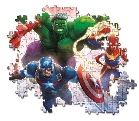 Puzzle Brillante Vengadores Avengers Marvel 104pzs
