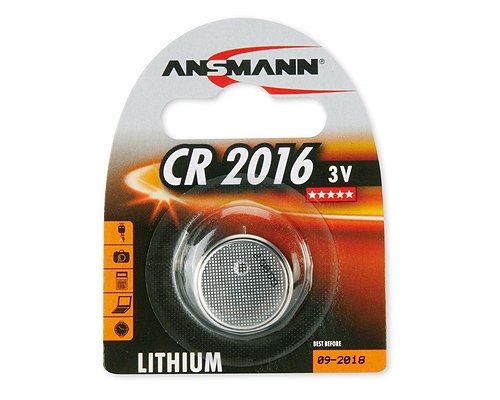 EAN 4013674020089 - Ansmann CR 2016 Batería de un solo uso CR2016 Ión de litio imagen 1