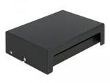 Delock Keystone Patchpanel 8 Port Schwarz