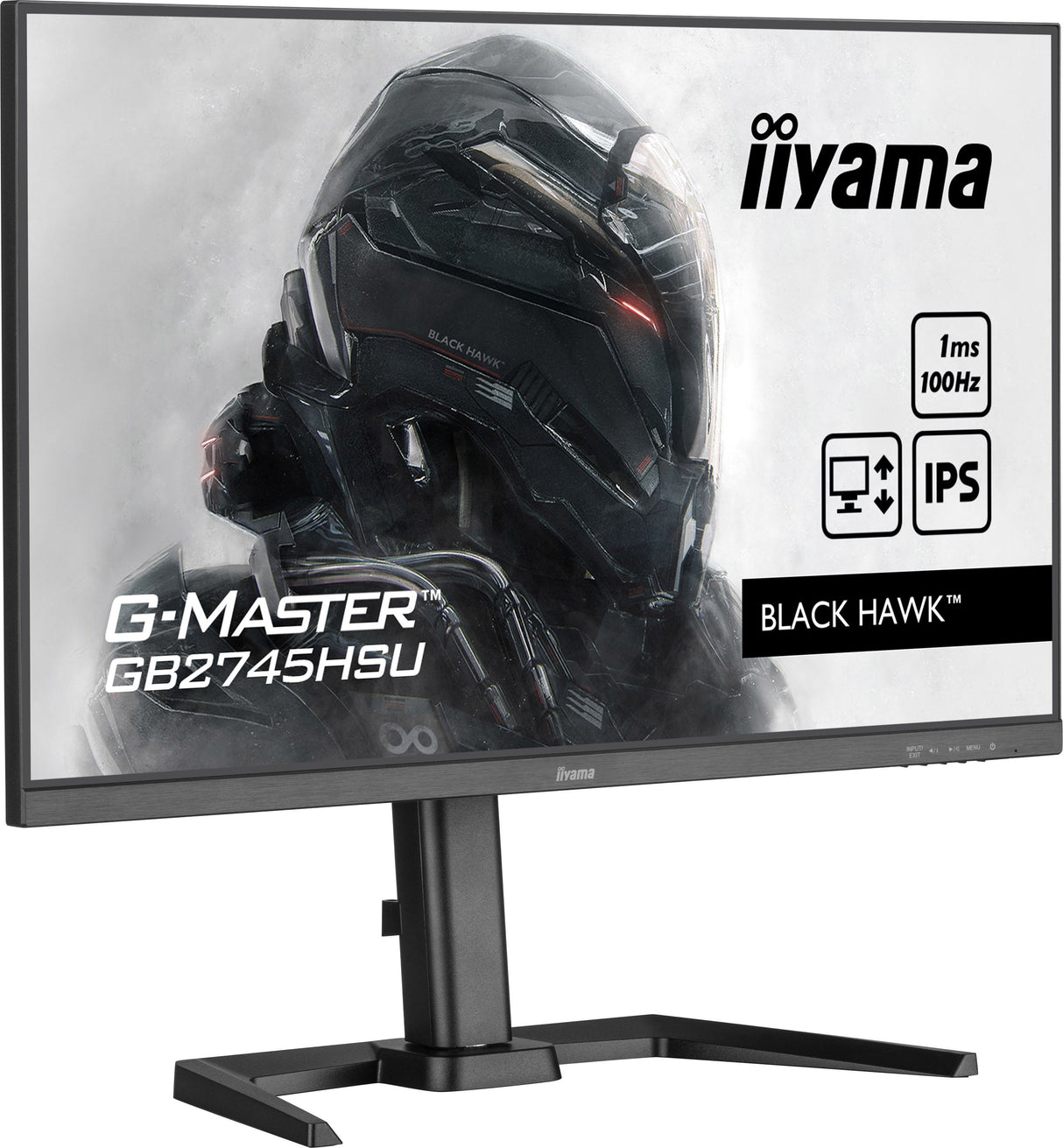 Monitor  Iiyama  27" Gb2745hsu-B2 16:9 Hdmi+Dp+2xusb Ips
