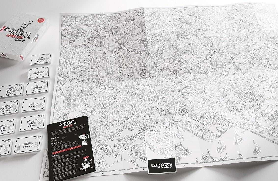 EAN 4250231728075 - Pegasus Spiele MicroMacro: Crime City Juego de mesa Deducción imagen 5