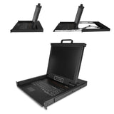 EAN 0065030872522 - StarTech.com RKCONS1701 consola de rack 43,2 cm (17") 1280 x 1024 Pixeles Acero imagen 2