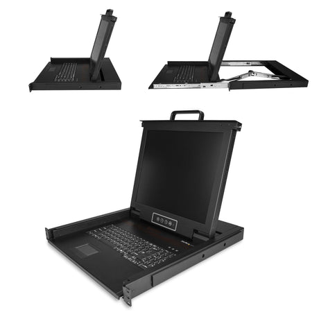 EAN 0065030872522 - StarTech.com RKCONS1701 consola de rack 43,2 cm (17") 1280 x 1024 Pixeles Acero imagen 2