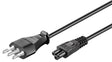 EAN 5705965856413 - Microconnect PE100818 cable de transmisión Negro 1,8 m C5 acoplador imagen 1