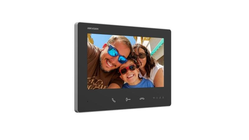 EAN 6942160447032 - Hikvision DS-KH7300EY-WTE2/White sistema de intercomunicación de video 17,8 cm (7") Negro imagen 3