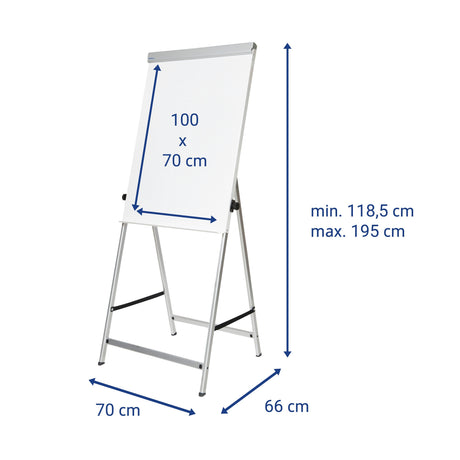 EAN 4002390024327 - MAUL Flipchart Functional tablero o accesorio magnético Acero 700 x 1000 mm Plata imagen 21