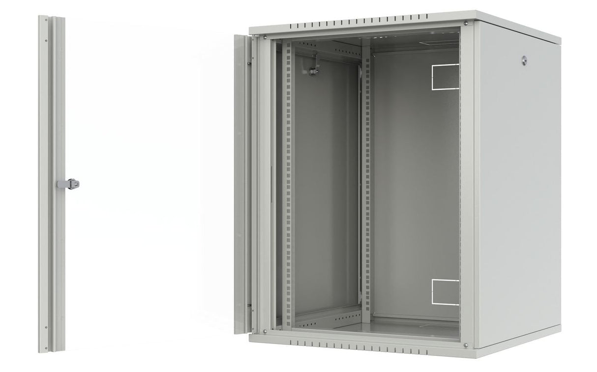 Quick Assembly Flat Pack 19"  16u Rack Wall Mount W:600 X