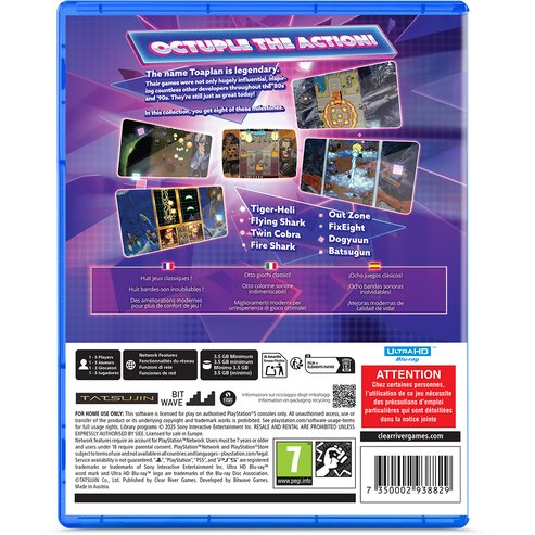 Juego Toaplan Arcade Collection Vol. 1 Playstation 5