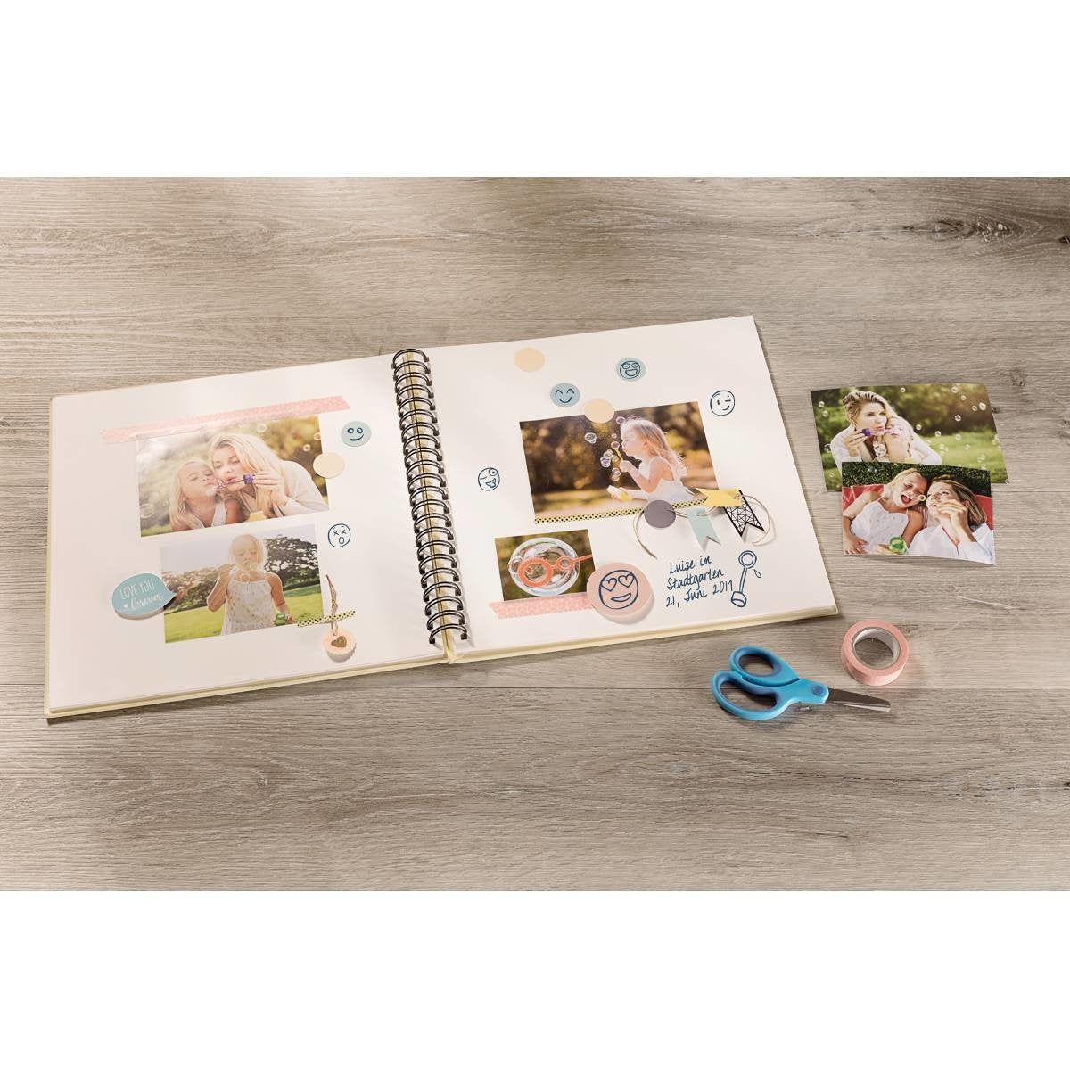 Walther Design Sa-310-U Álbum De Foto Y Protector Azul