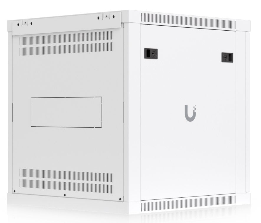 Fully Assembled Wall-Mount Rack With Built-In Fans And Uacc-Rack-12u-Wall-600-P