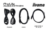 EAN 4948570123223 - iiyama ProLite XUB2497HSN-W1 pantalla para PC 60,5 cm (23.8") 1920 x 1080 Pixeles Full HD LED Blanco imagen 6