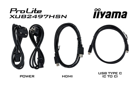 EAN 4948570123223 - iiyama ProLite XUB2497HSN-W1 pantalla para PC 60,5 cm (23.8") 1920 x 1080 Pixeles Full HD LED Blanco imagen 6