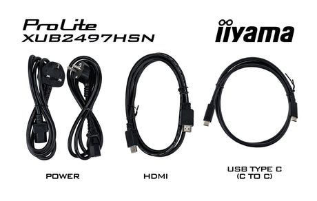 EAN 4948570124954 - iiyama ProLite XUB2497HSN-W2 pantalla para PC 60,5 cm (23.8") 1920 x 1080 Pixeles Full HD LED Blanco imagen 14