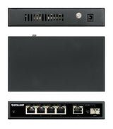 EAN 0766623561822 - Intellinet 561822 switch Gigabit Ethernet (10/100/1000) Energía sobre Ethernet (PoE) Negro imagen 6