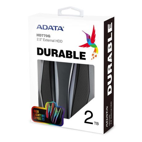 EAN 4710273772226 - ADATA HD770G disco duro externo 2 TB 2.5" 3.2 Gen 1 (3.1 Gen 1) Negro imagen 6