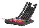Genesis Thor 230 Tkl Mechanical Gaming Keyboard, Outemu Rojo Switch, Us Layout, Wired, Black